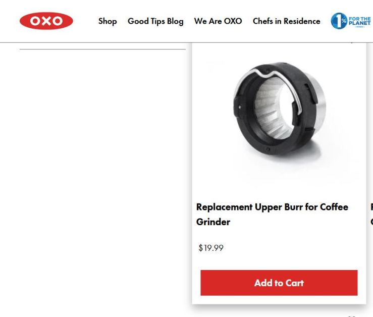 OXO site replatement Part